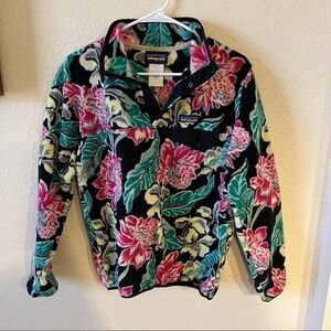 Patagonia Floral Women's Synchilla Size Small